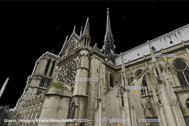 Lasers Used To Map Out Notre Dame Cathedral