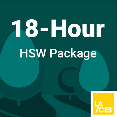 18 hour HSW package for Landscape Architects